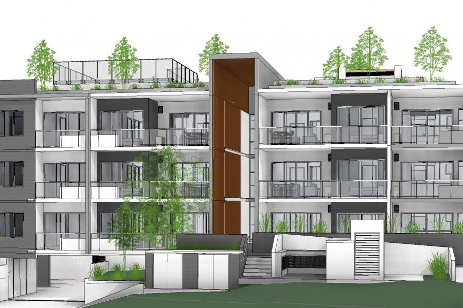 015-121 - Cook Family Trust - 18 & 20 New Street Nerang_V4_WITH STRUCTURALS - 3D View - RENDER 1 - FRONT