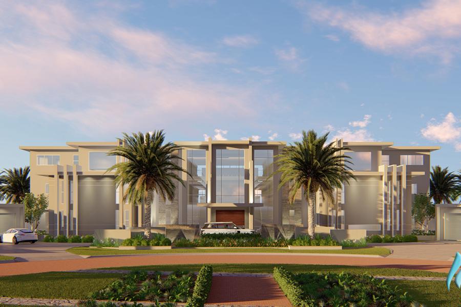 Hope Island Mansion House, Gold Coast - Front 01 - Day Time
